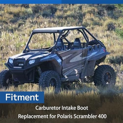 Carburetor Intake Boot Replacement for Polaris Scrambler 400 1995 1996 1997