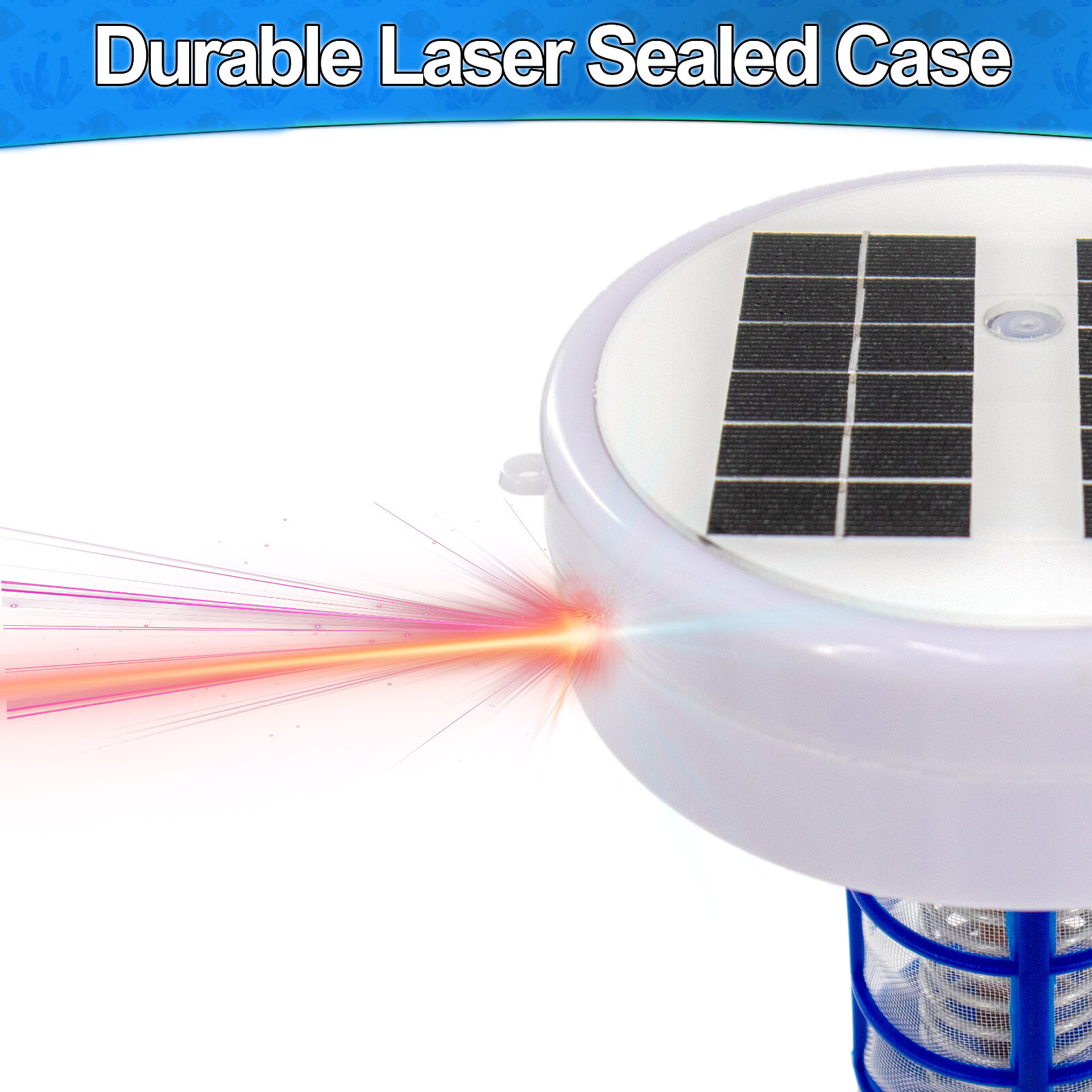 Solar Pool Ionizer w Copper & Steel Anode – Pool Water Cleaner Swimming Pools