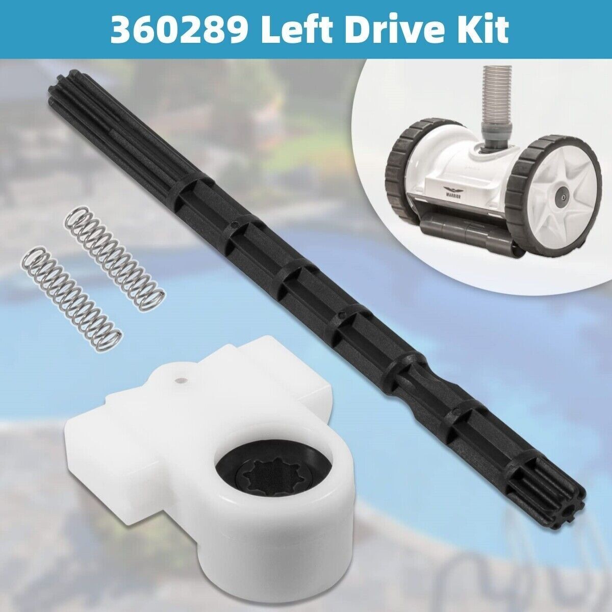 360290, 360289 Left Right Drive Kit for Pentair Rebel Kreepy Krauly Pool Cleaner