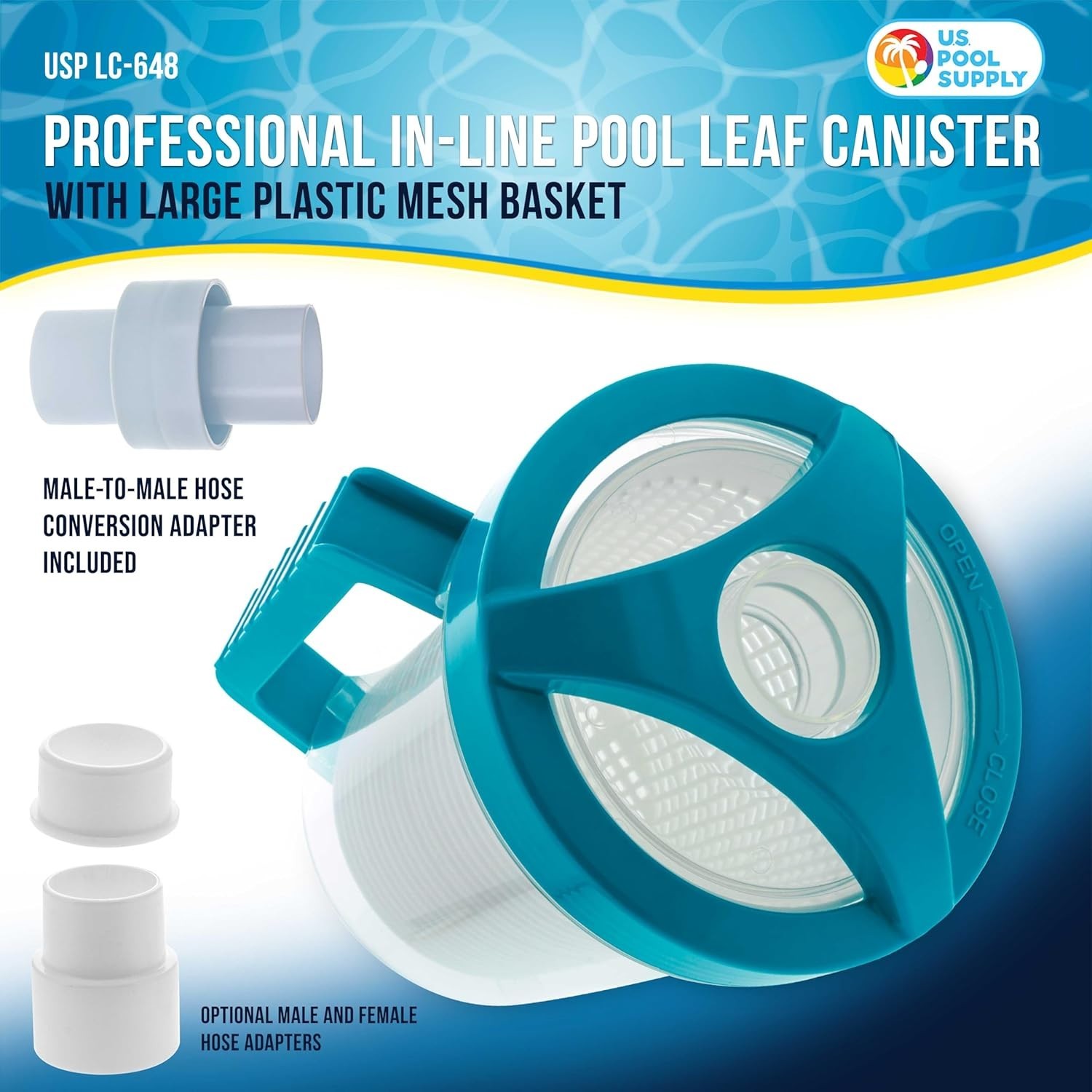 Professional In-line Leaf Canister