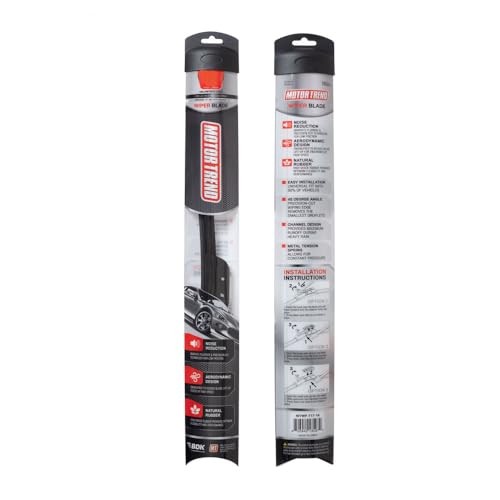 FlexBlade Premium Wiper Blade – 2 22 + 22 Inch (2 Pack for Front Windshield)