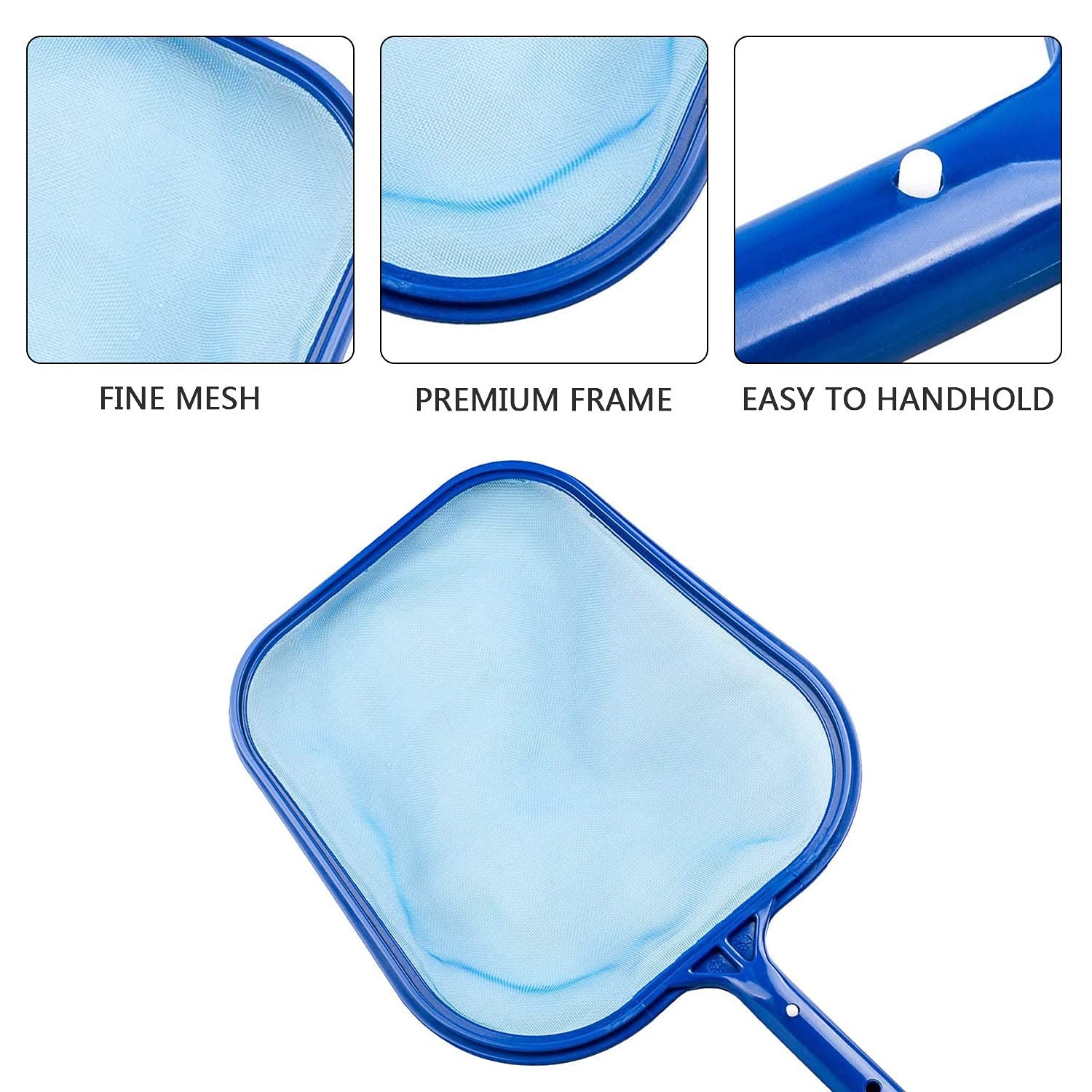 CREPRO Swimming Pool Nets, Professional Cleaning pool net, Blue