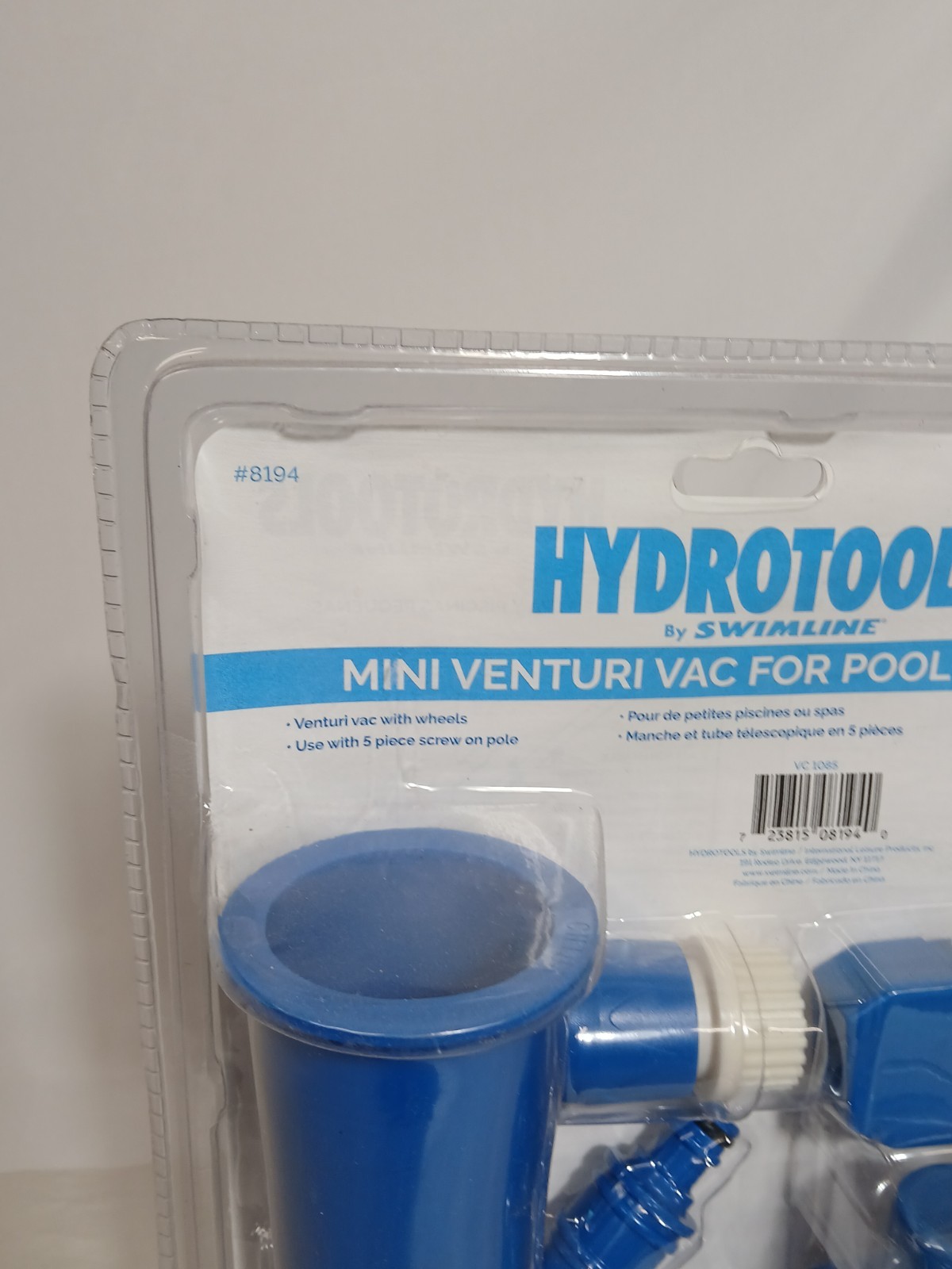 HydroTools by Swimline Mini Venturi Vacuum Pool Spa Cleaner (NEW)