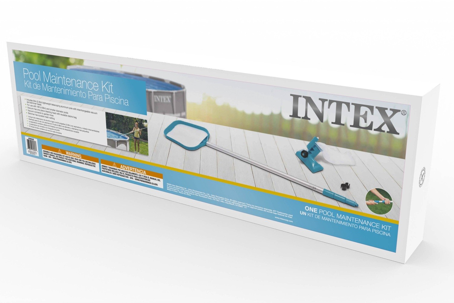 Intex Pool Cleaning Maintenance Kit with Vacuum and Pole