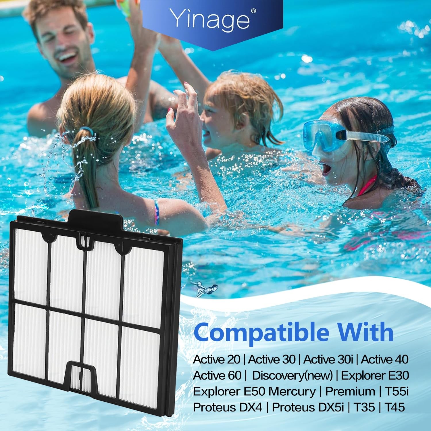 Dolfin Filter Replacement Kit 8 Pack Maytronics Compatible Ultra Fine Filter