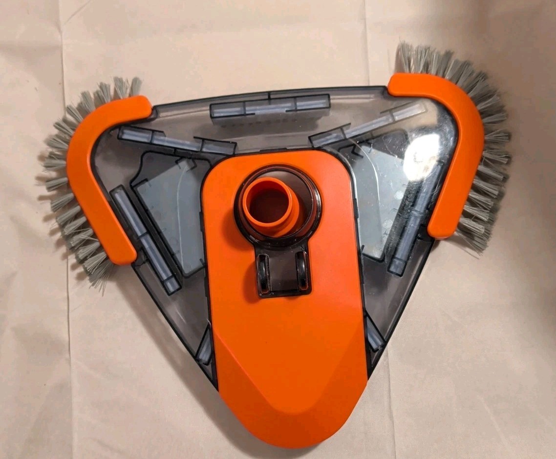 Tidymister Pool Vacuum Head Orange – New – Missing Handle Connector Parts