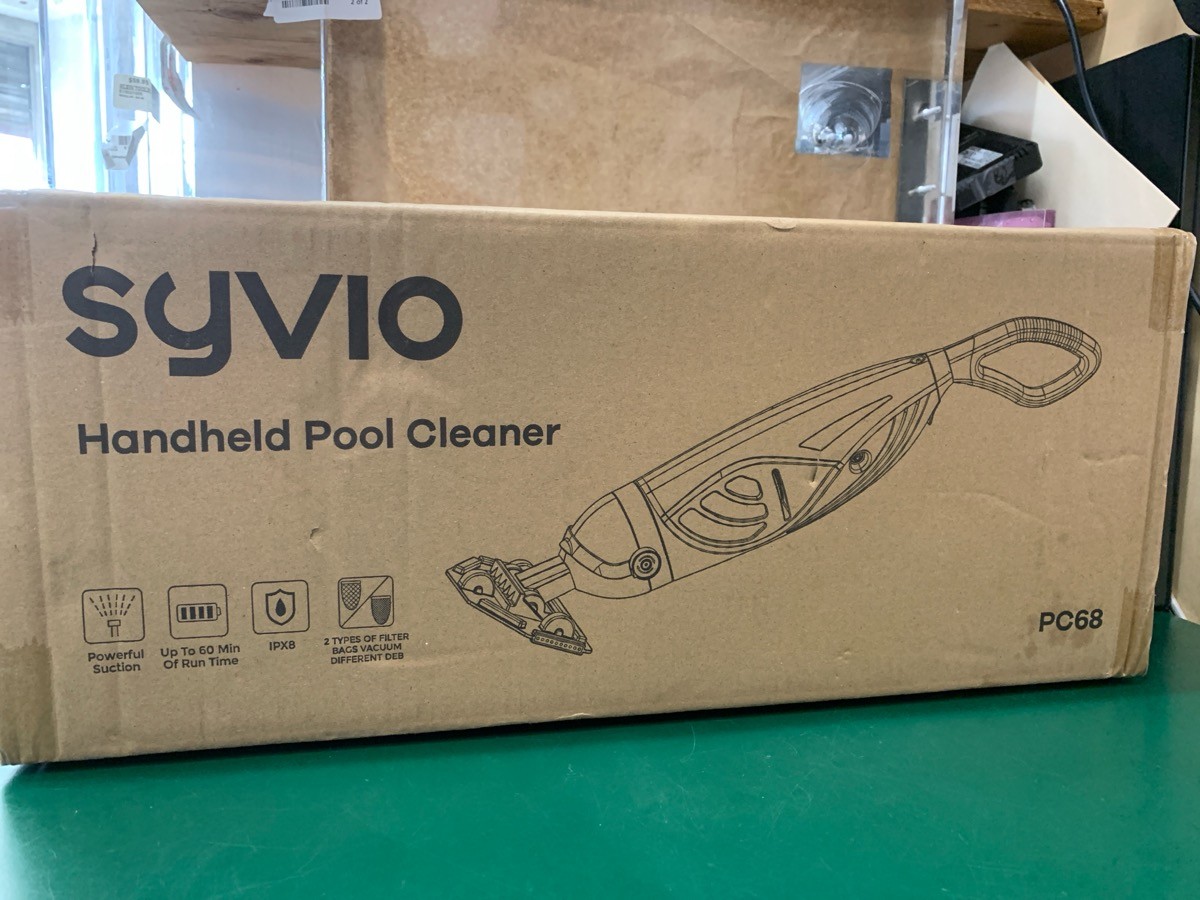 Syvio Cordless Handheld Pool Vacuum Cleaner, 26.5 Gal/Min Suction (E10051011)