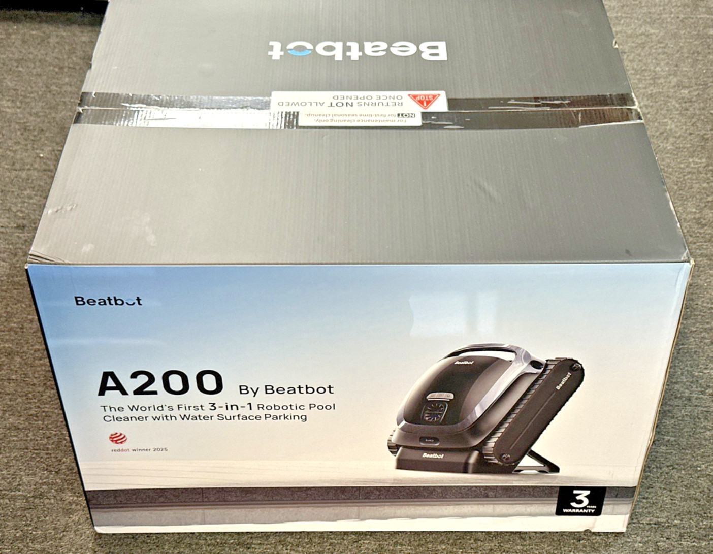 Beatbot A200 3-in-1 Robotic Pool Cleaner with Water Surface Parking