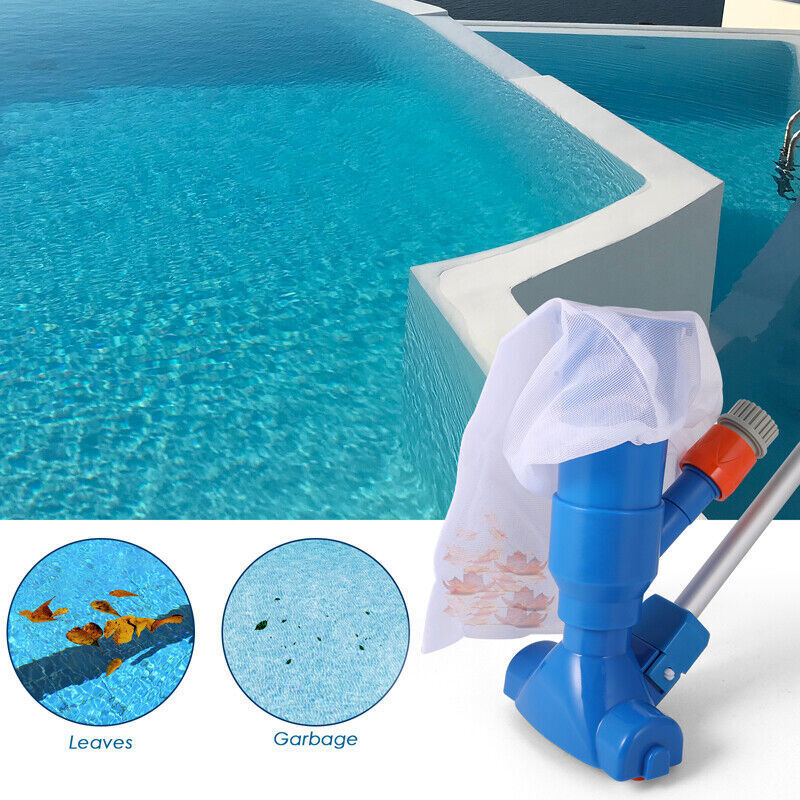 Pool Vacuum Handheld Spa Suction Underwater Cleaner for Above Ground Pools