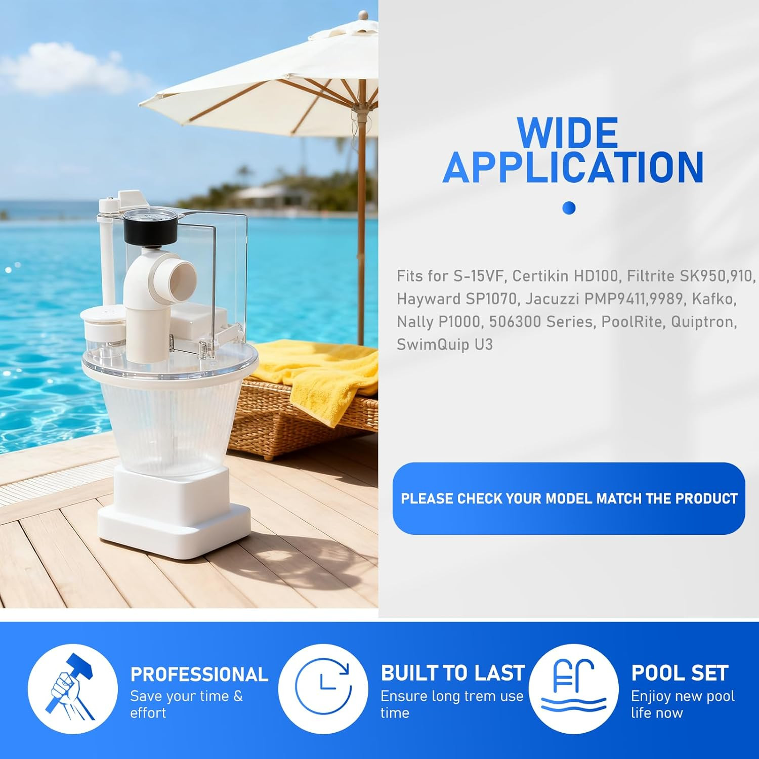 Replacement for R211100 Vac-Mate Pool Cleaner Dispenser Box Multi-Function Vacuu
