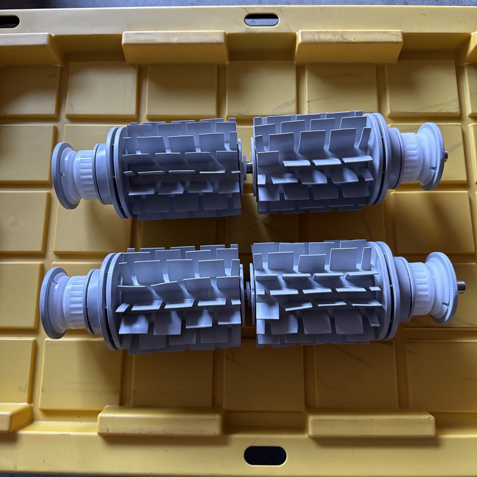 BWT AQUATRON AQUABOT POOL ROBOT WHEEL TUBE BRUSH ASSEMBLY (PAIR) NEW