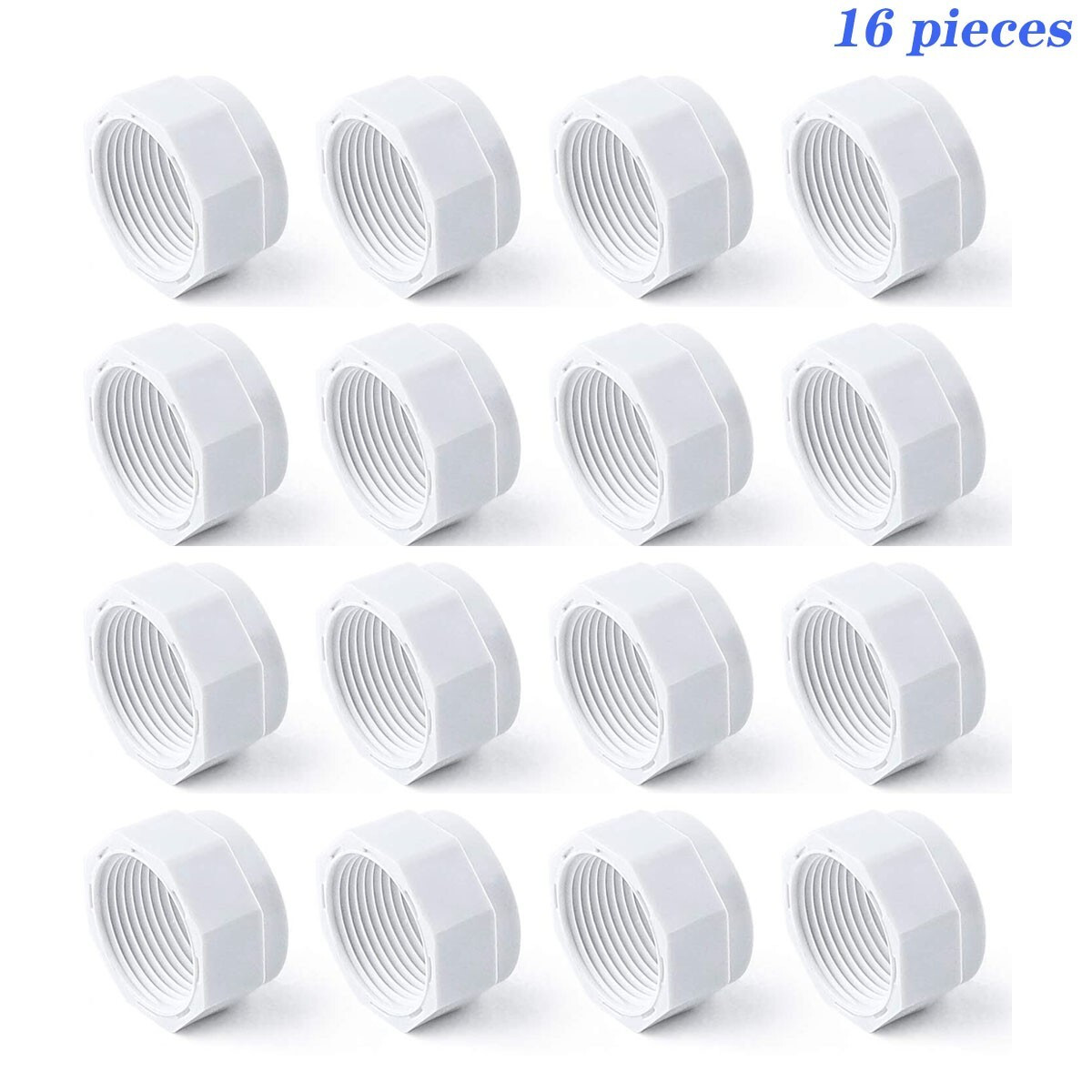16 Pack D15 Pool Cleaner Feed Hose Nut for Polaris 280 180 380 480 Pool Cleaner