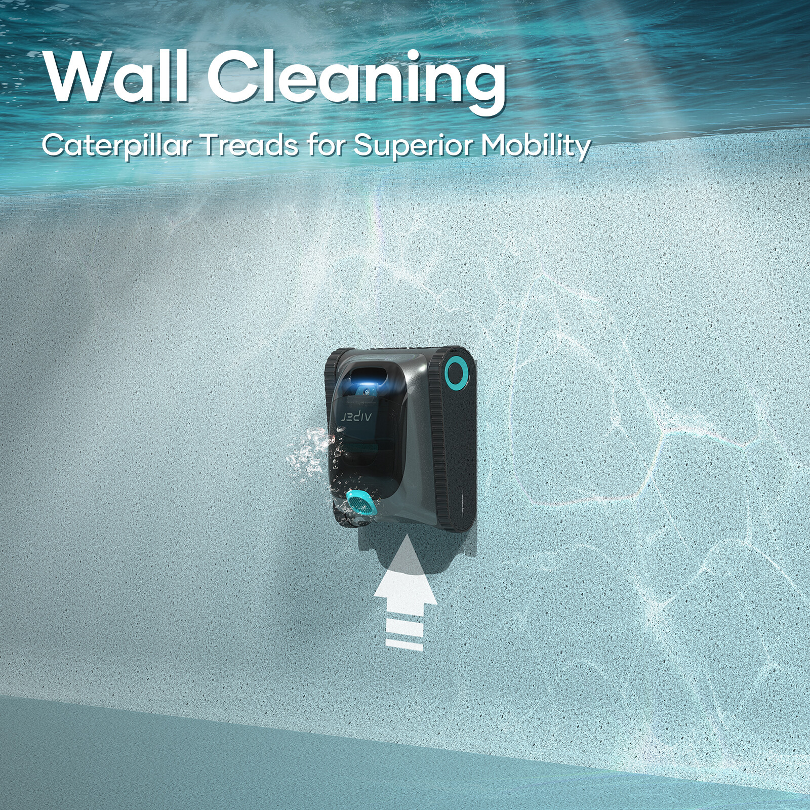 Aiper Wall Climbing Cordless Pool Vacuum Robotic Pool Cleaner Scuba S1 2024 NEW