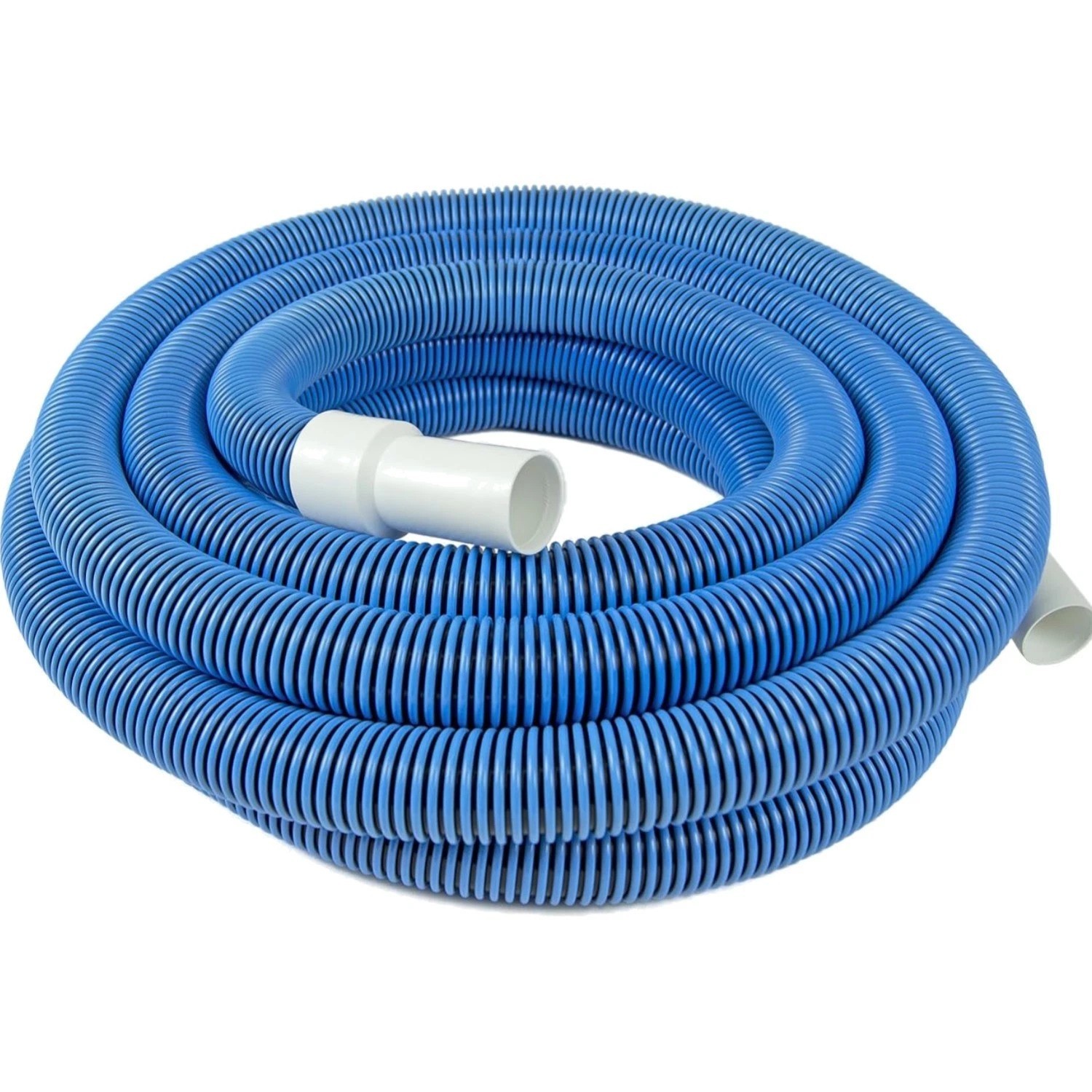 Manual Pool Vacuum Hose, 35 Ft x 1-1/2” for Inground & Above Ground Pools, No…