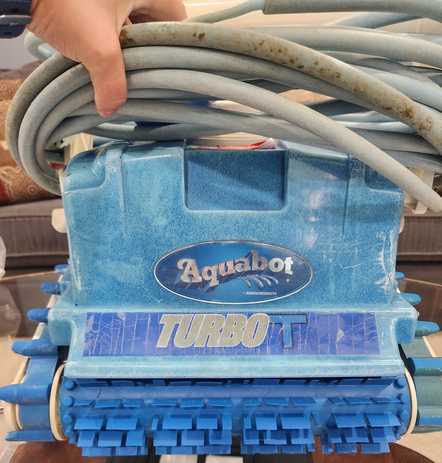 Aquabot Classic Turbo T w/ Extra Belts and 3 Filter Bags (For PARTS ONLY)