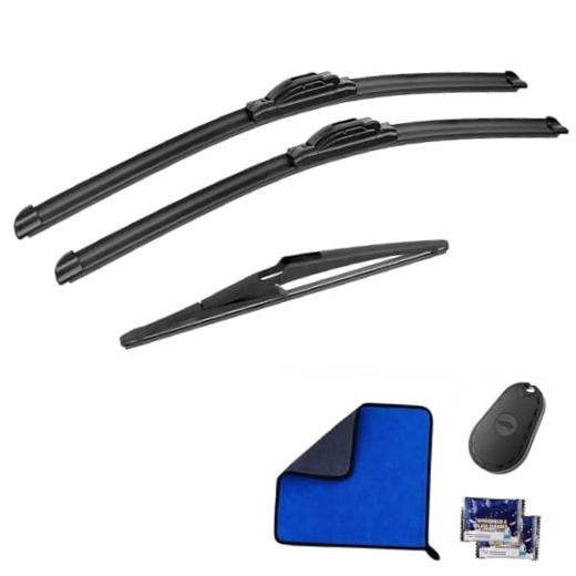 26&Prime; 17&Prime; 12&Prime; Wiper Blades Set for Nissan Pathfinder 2013-2021/ Nissan Rogue
