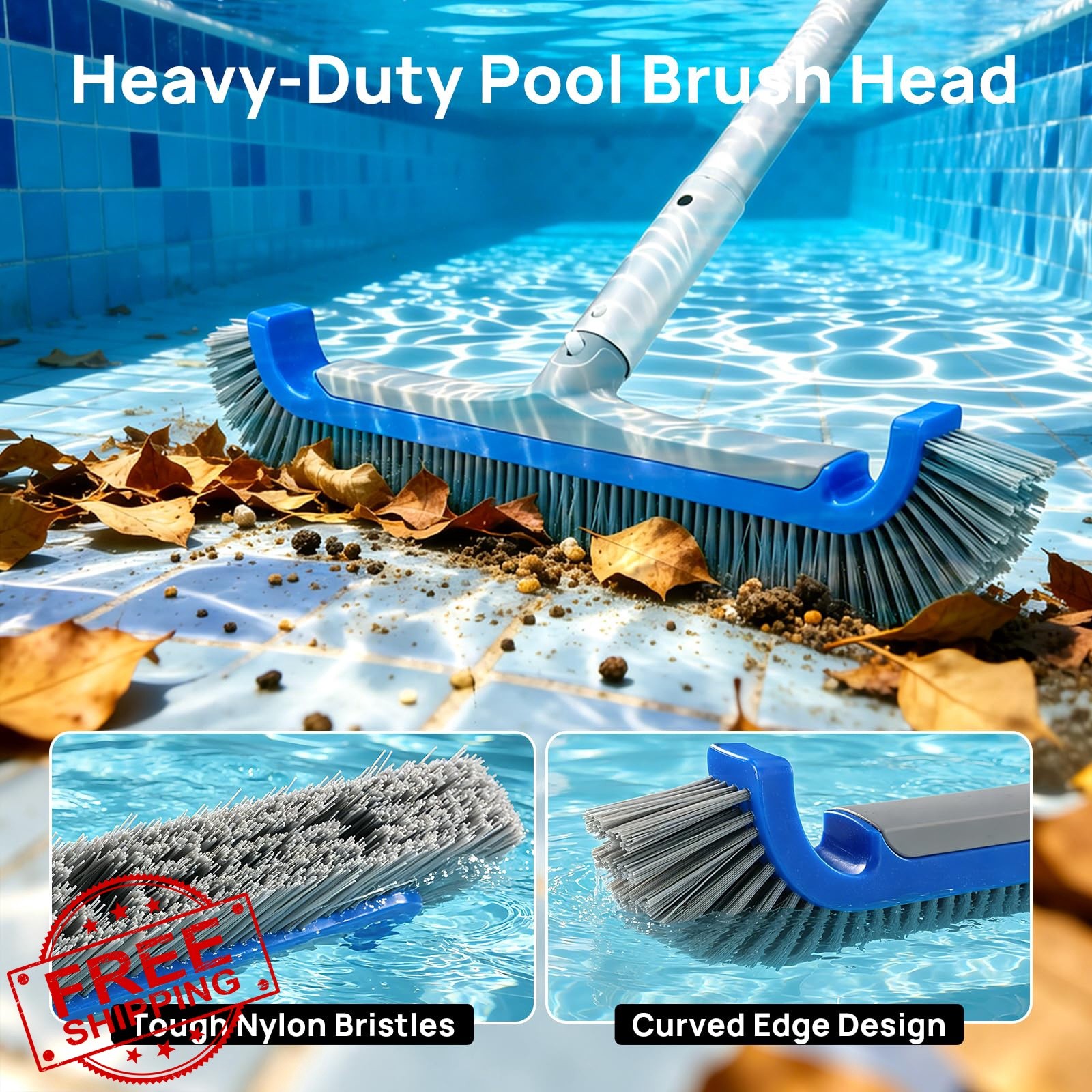 Consciot 3PCS Pool Cleaning Kit