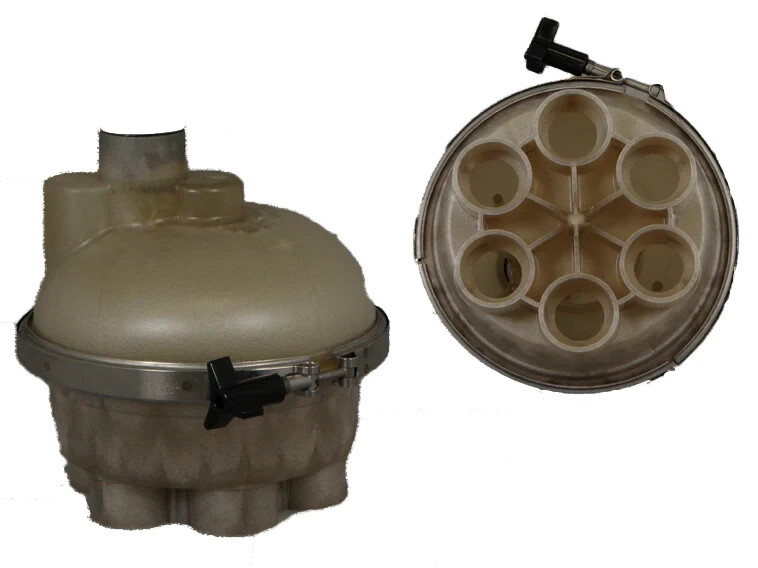 Top Feed Complete 1.5&Prime; 6 Port Actuator T-Valve w/ QuikStop – Pentair In-Floor(A&