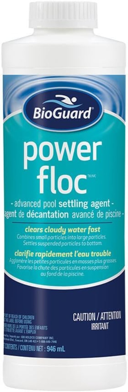PowerFloc – 1 Quart, Clears Cloudy Water Fast, Effective Pool Water Enhancer,…
