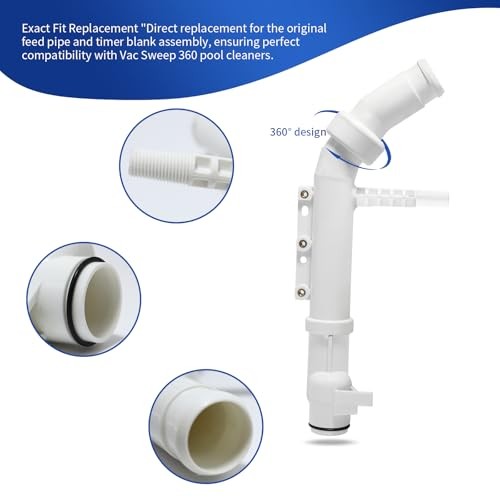 9-100-1002 Feed Pipe/Timer Blank Assembly – 360 Compatible with Polaris