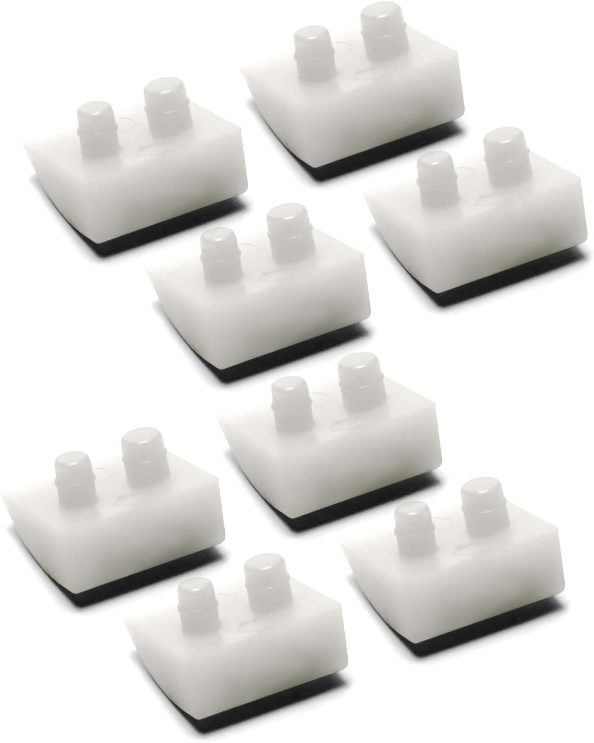 8-Pack Replacement Pod Shoes for Hayward Navigator Pool Vac – Durable Polymer