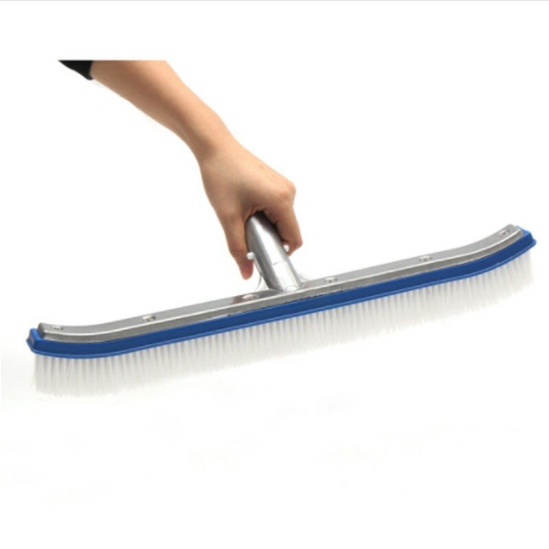 Heavy Duty 18&Prime; Strong Aluminium Swimming Pool Cleaning Brush Wall, Tiles & Floor