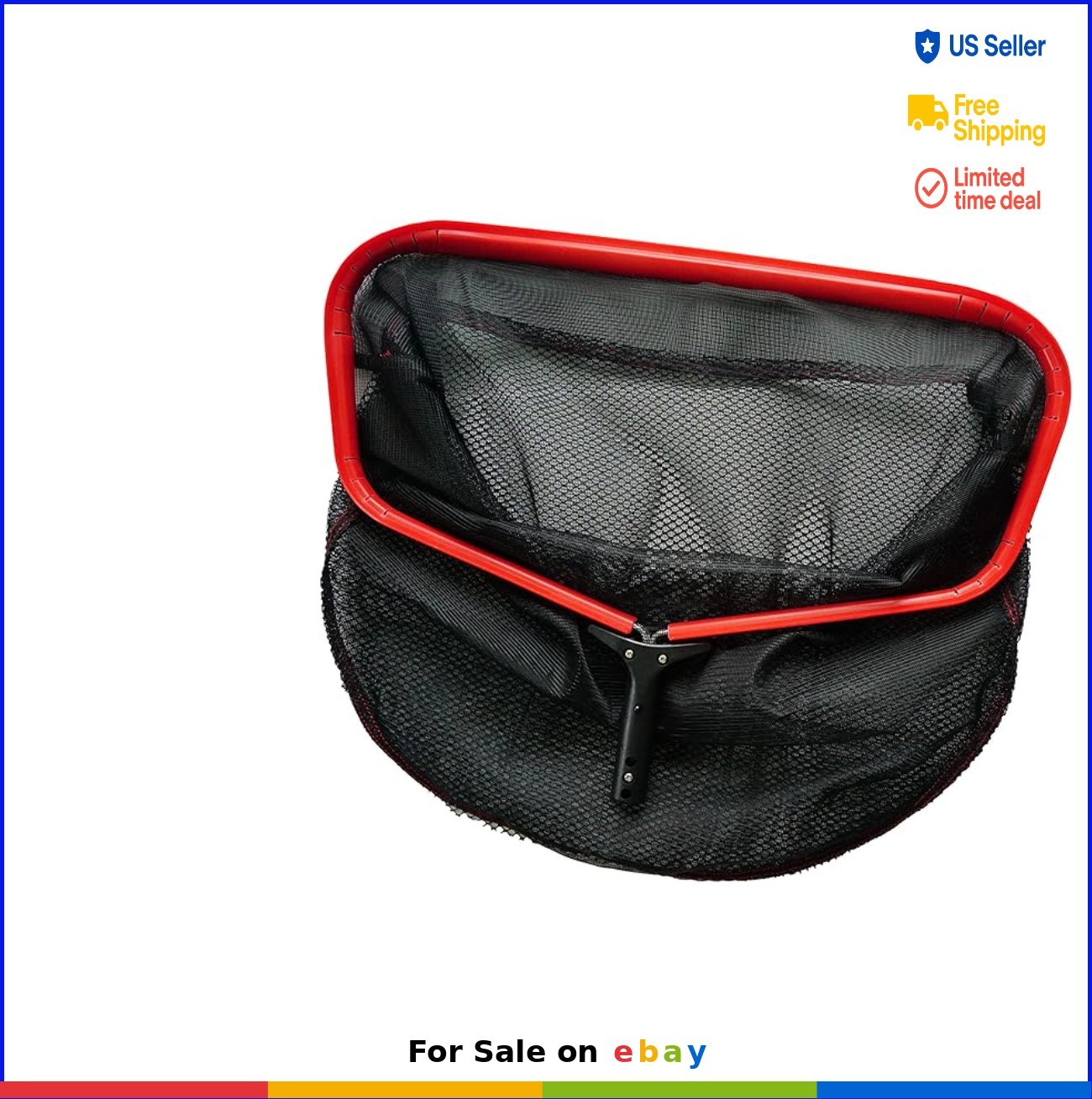 Pool Leaf Skimmer Net 24 Inch Large Mesh Area for Cleaning for Inground Above