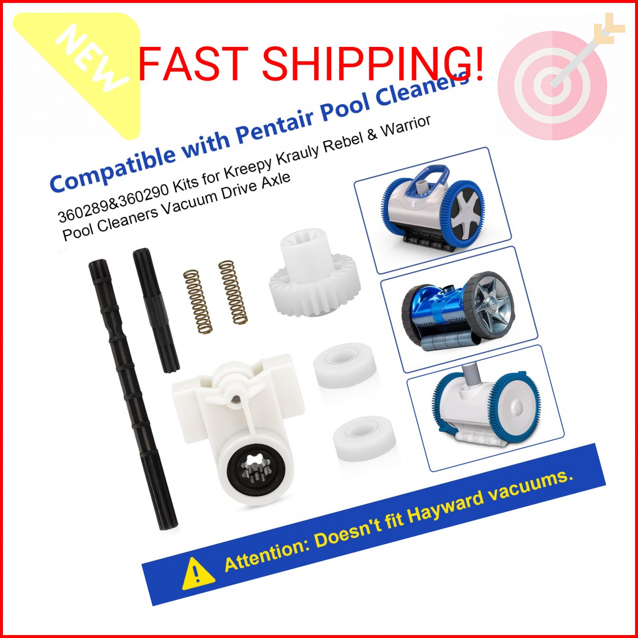 360289 Left Drive Kit & 360290 Right Drive Kit Pool Cleaner Bearings Tune Up Kit