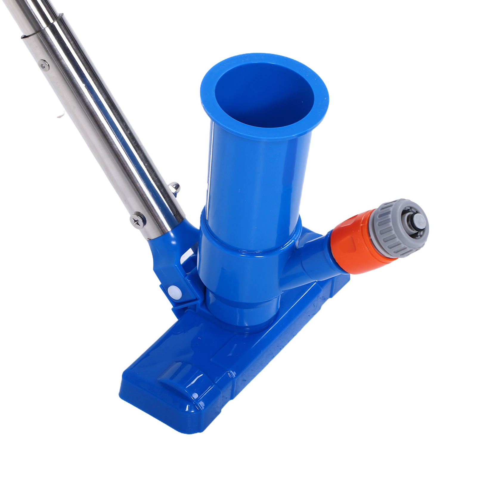 Handheld Pool Jet Cleaner With 6 Section Extension Pole For Above Ground Pools