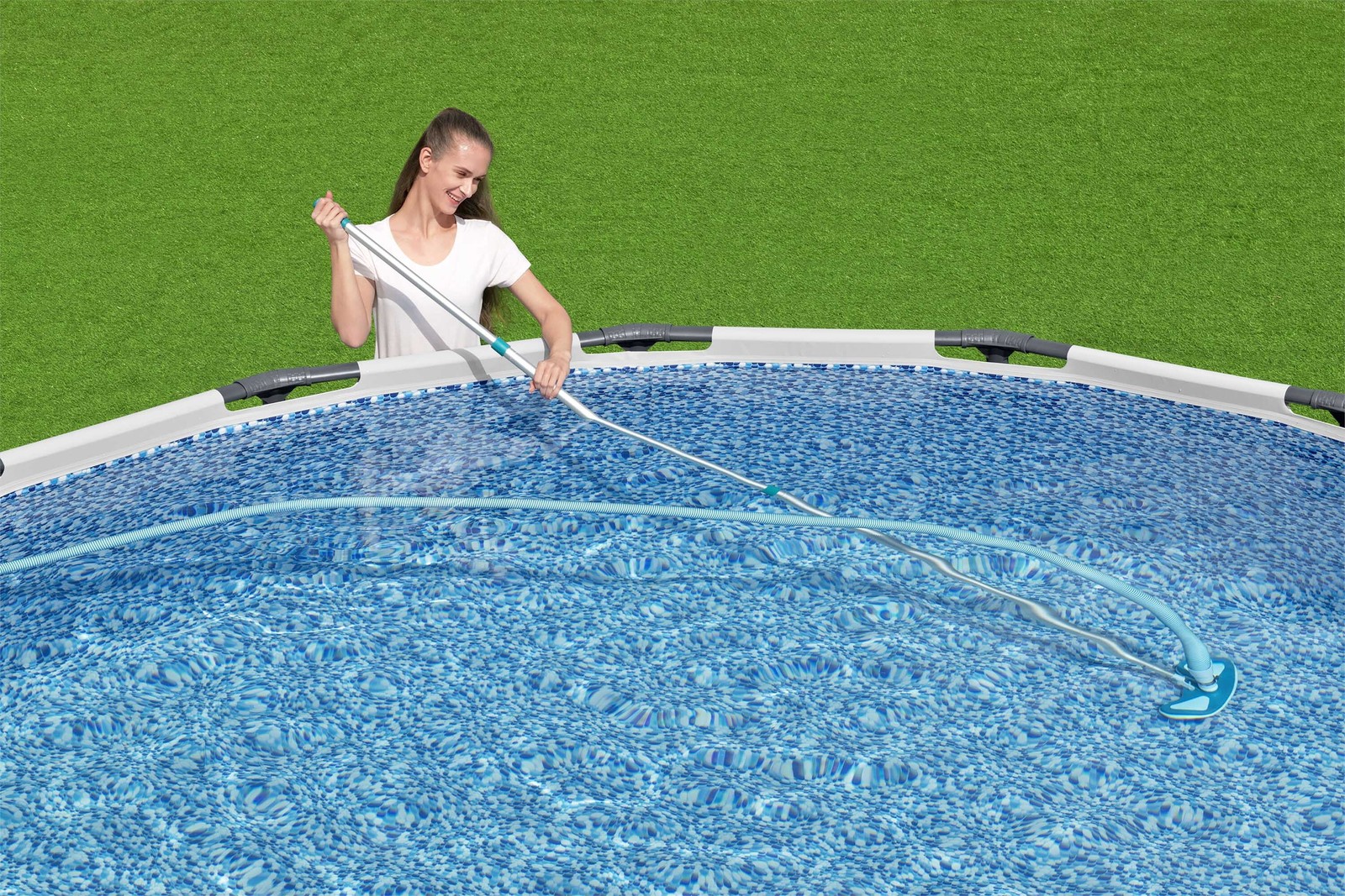 Bestway Flowclear Pool Cleaning Vacuum Hose 30 Feet | Compatible with Most Swimm