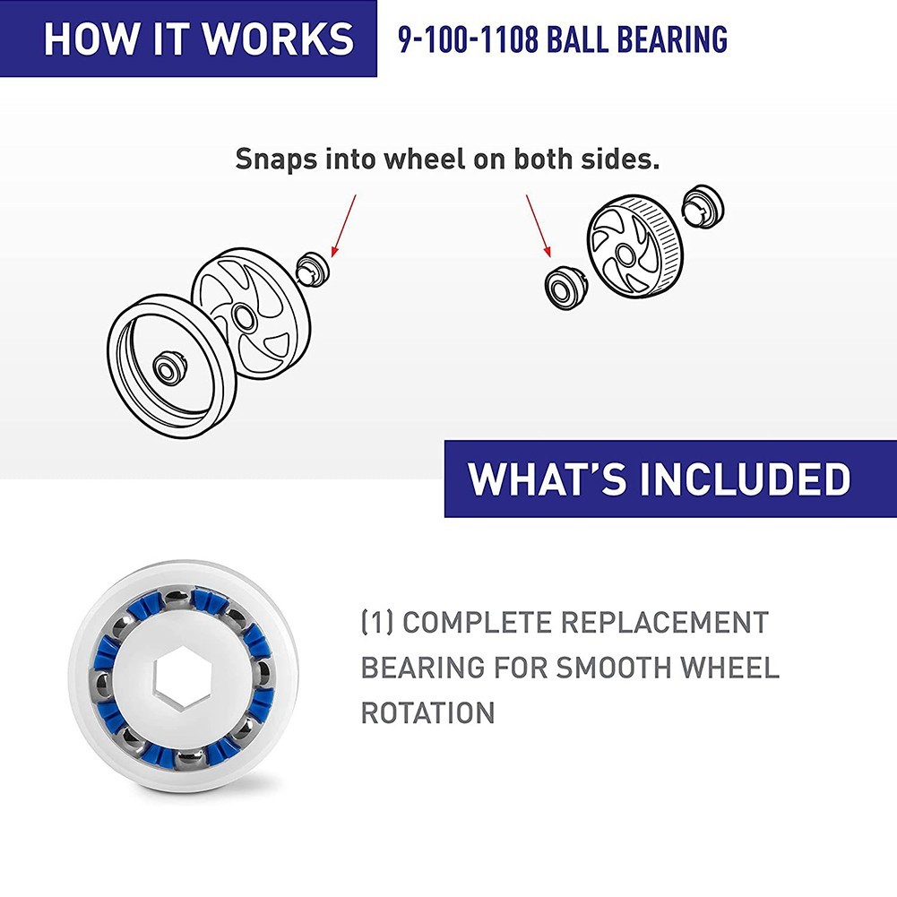 High Quality Engine Bearing Wheel Easy To Use Replacement Thickness: 9/32&Prime;