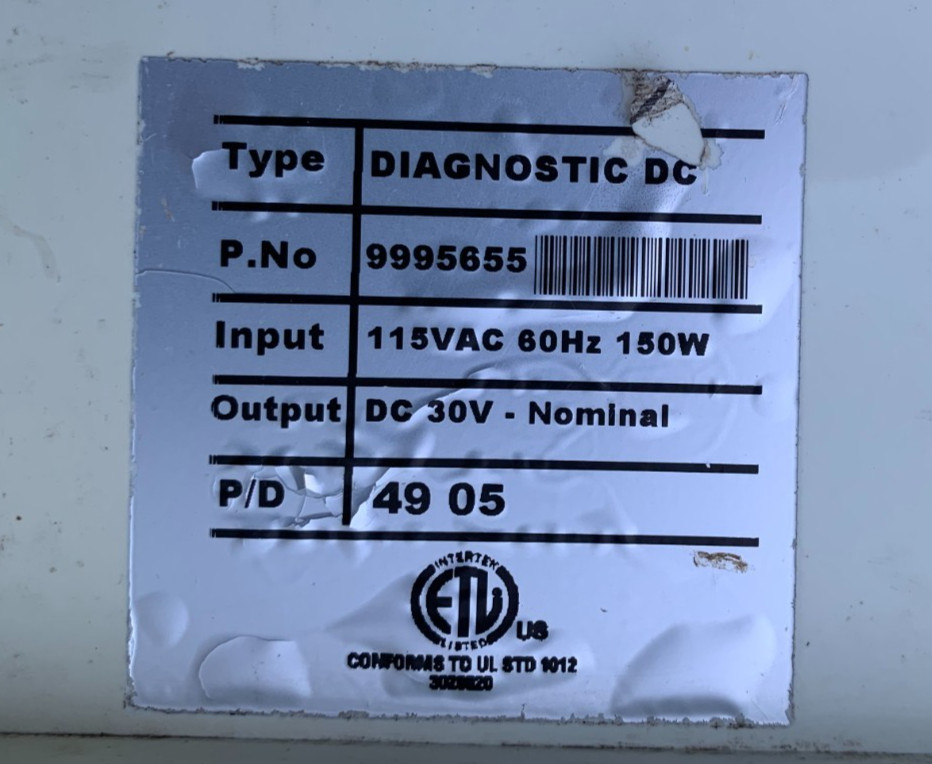 MAYTRONICS Dolphin Pool Cleaner Power Supply Diagnostic DC 30V 9995655 DC Works.