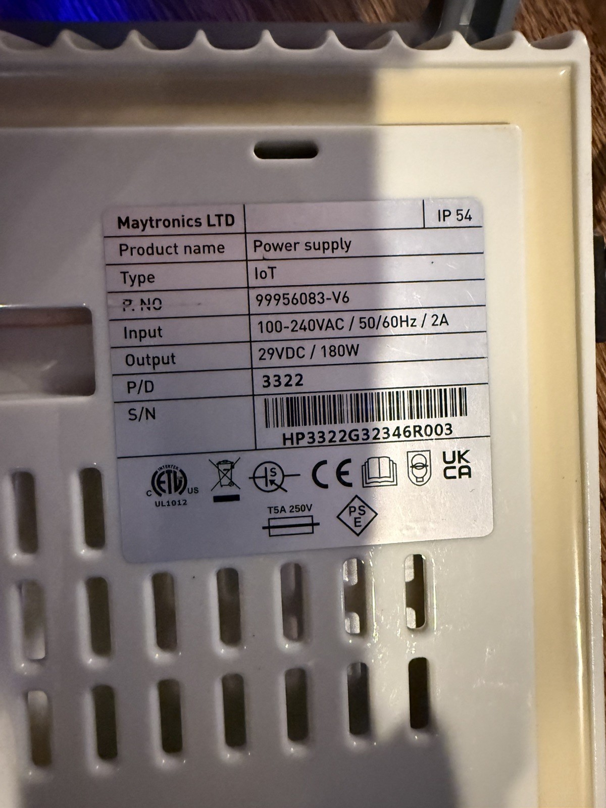 Dolphin Maytronics OEM Power Supply 99956083‑V6 (WiFi does not always work)