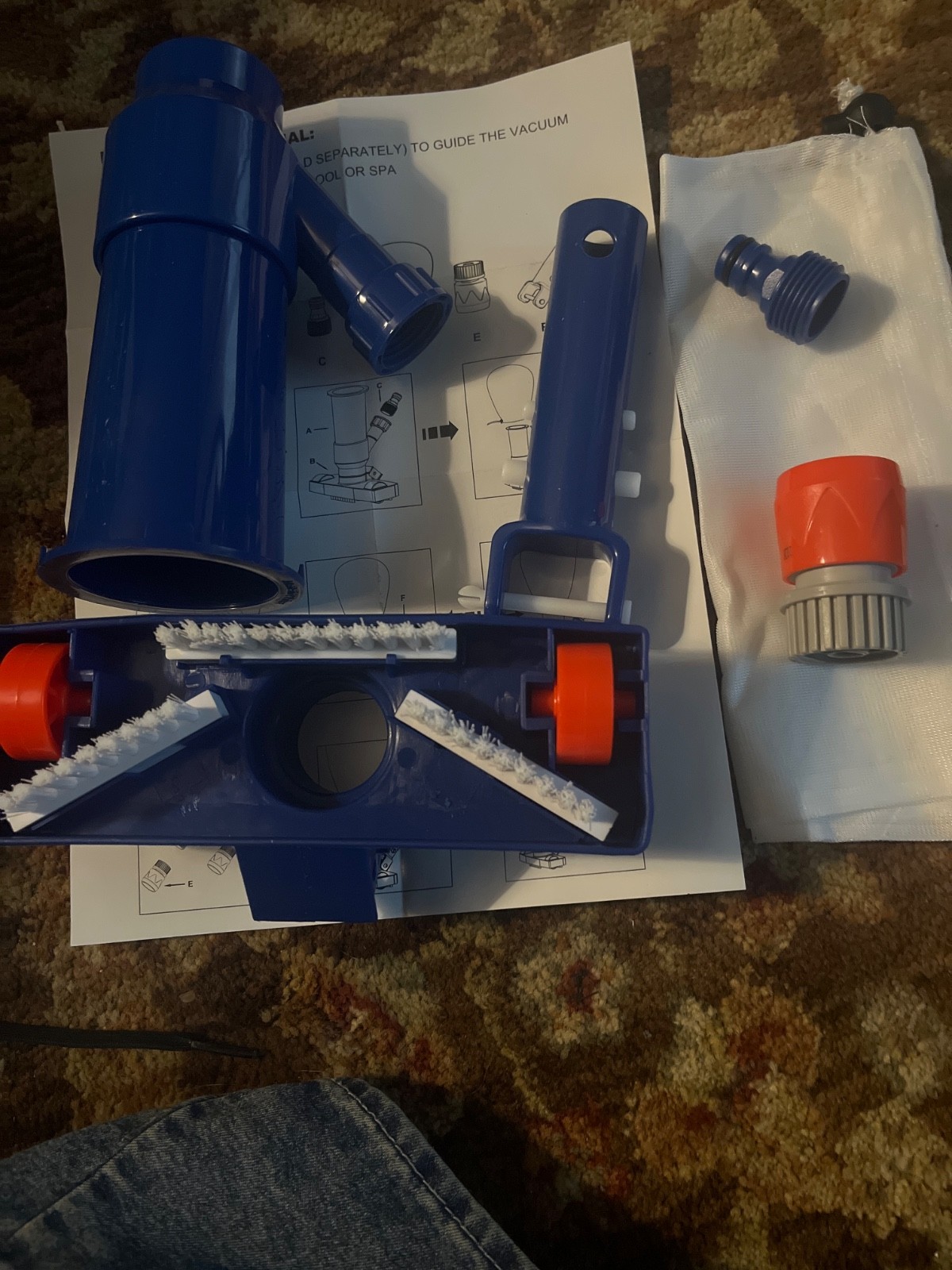 Mainstays Pool & Spa Vacuum Head for Small Above Ground Swimming Pool