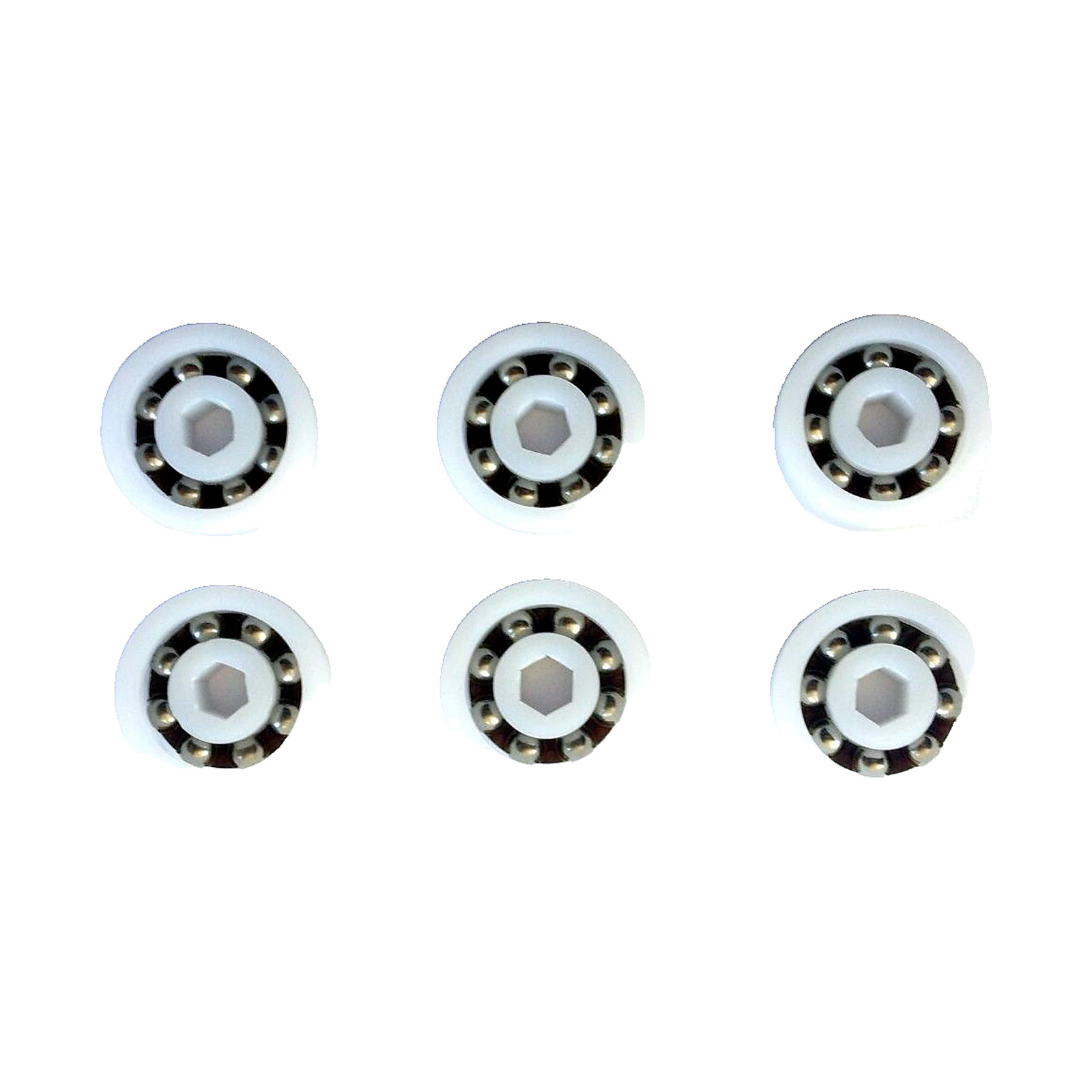 6 Pack Ball Bearing Replacement Wheel For Polaris Cleaner 360 380 9-100-1108