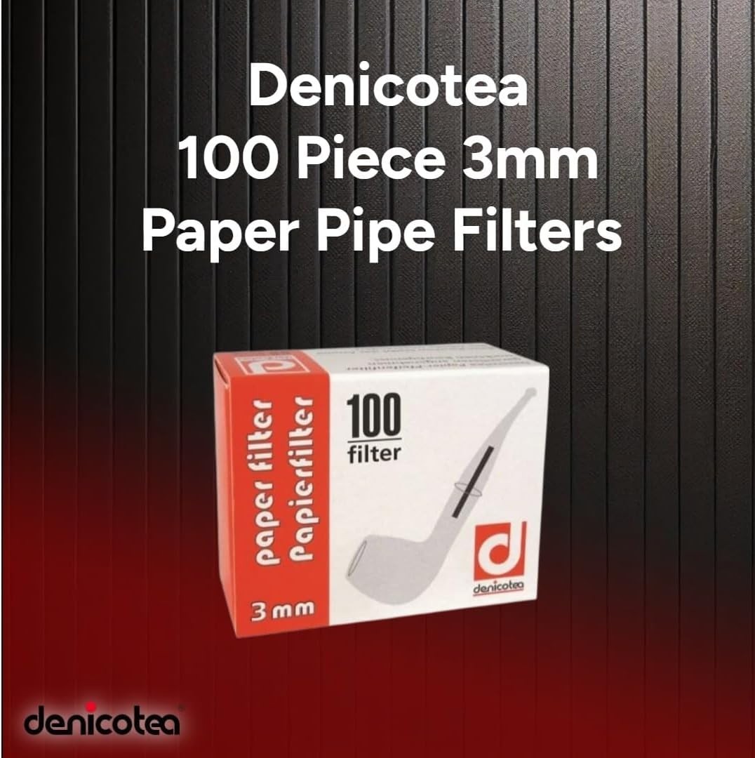 100-Piece 3Mm Paper Pipe Filters – German Quality