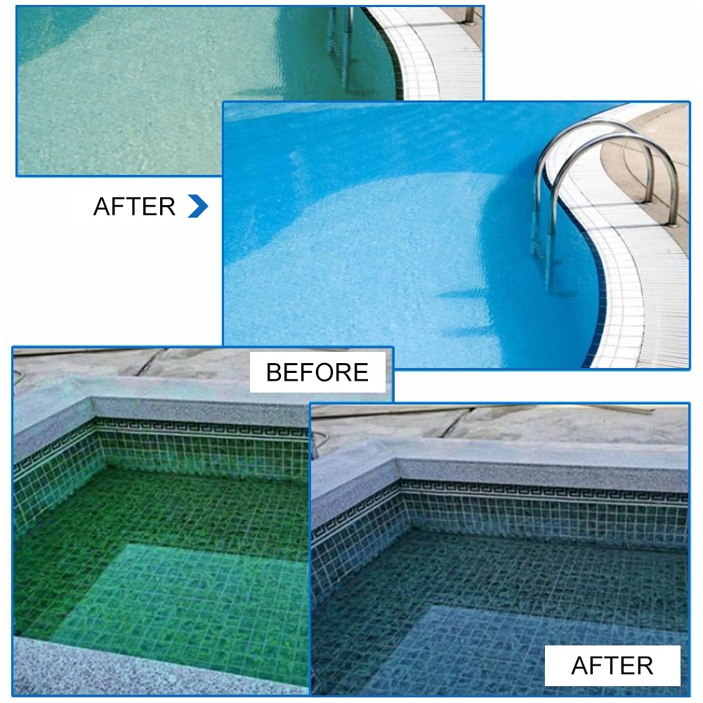 Professional Heavy Duty 18&Prime; Swimming Pool Floor Wall Cleaning Brush Head Tool