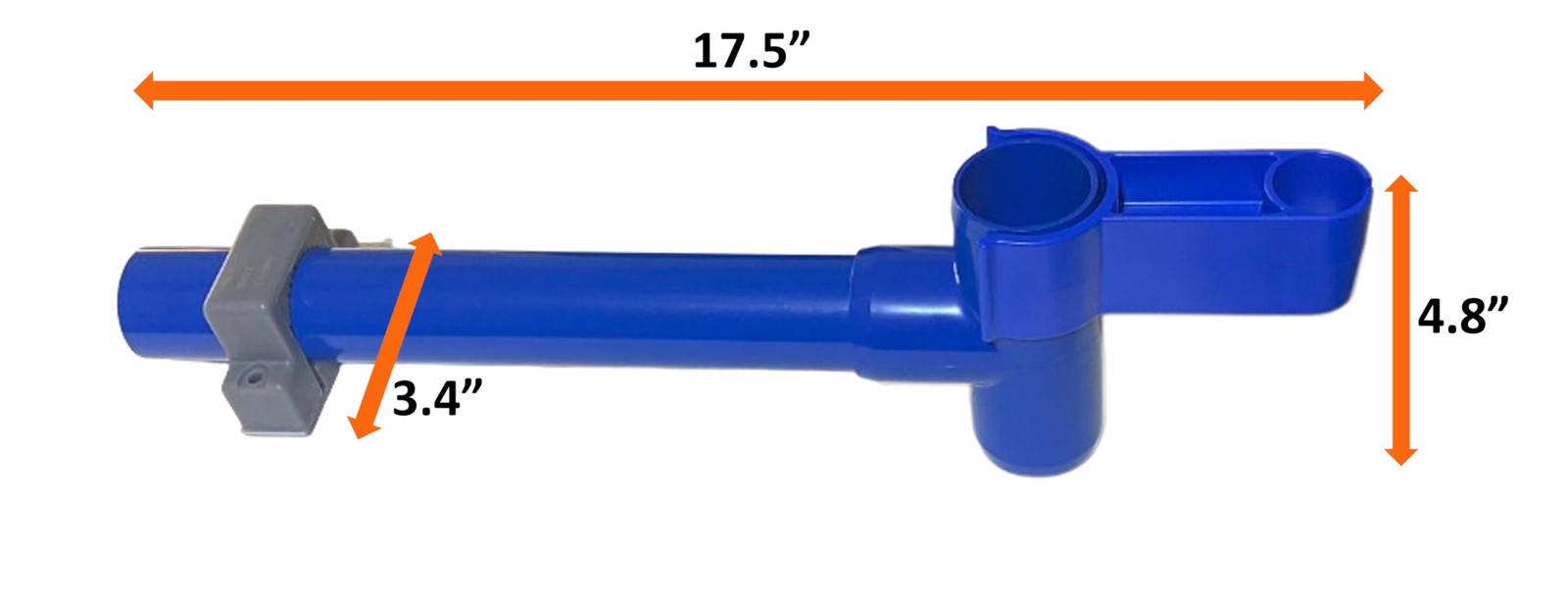 Leaf Skimmer Kit for Above Ground & In-Ground Pools – Hands-Free Debris Removal