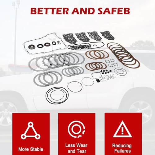 6T30E 6T30 Master Rebuild Kit Transmission for 2009-2014 Chevy Aveo 1.6L, for
