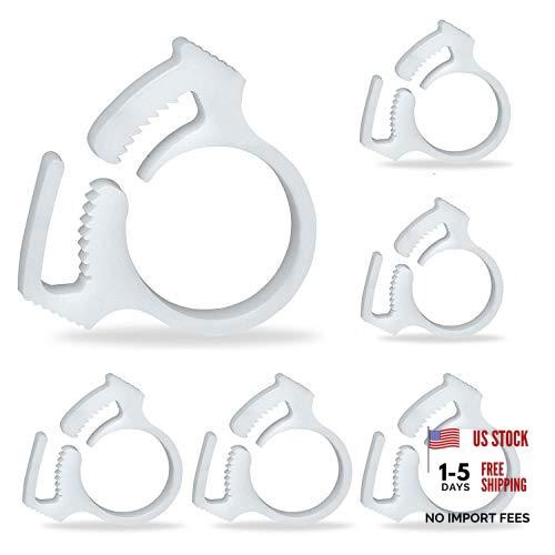 6 PCS Sweep Hose Attachment Clamp Clasp Replacement Pool Hose