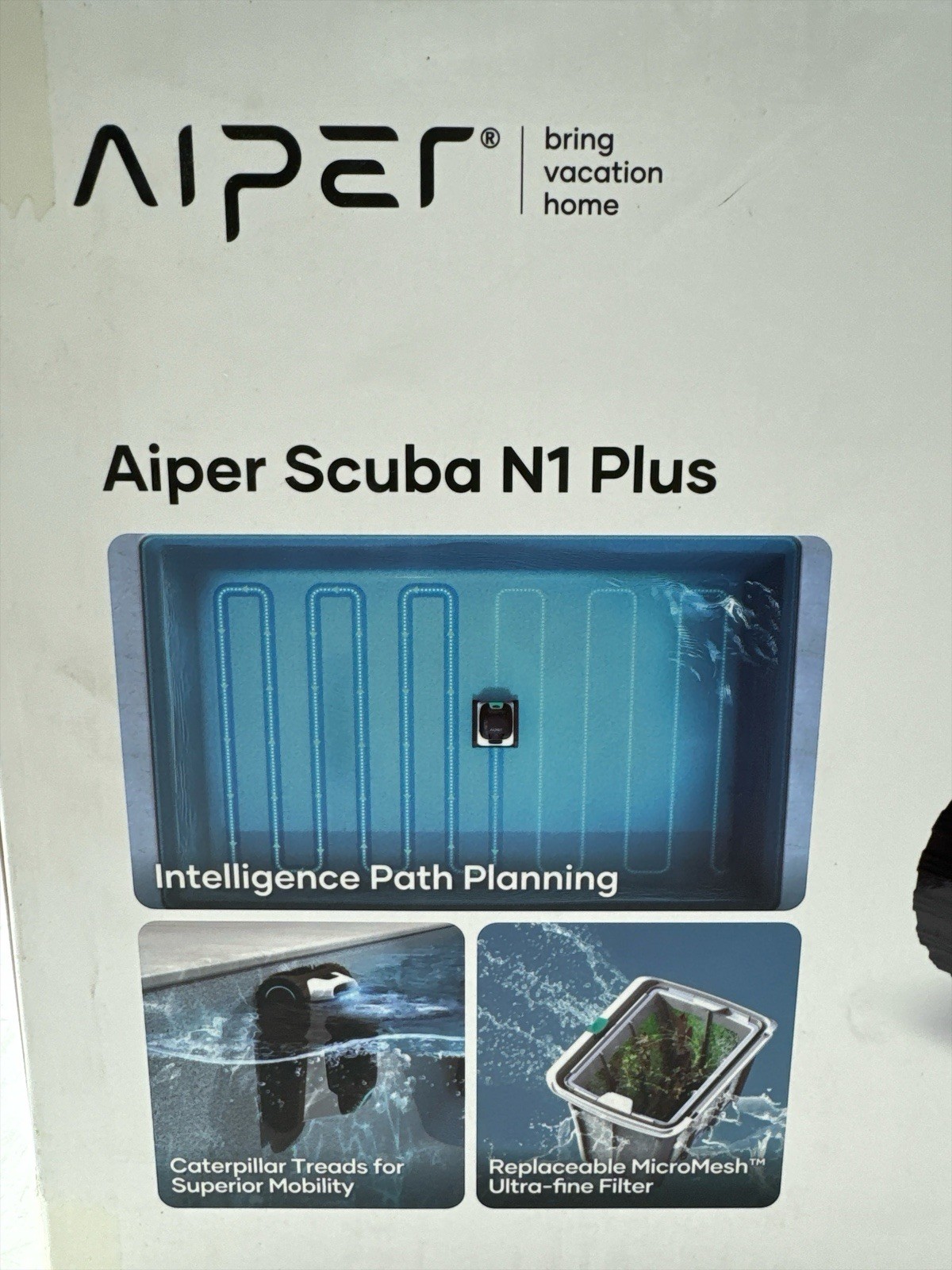 Aiper Scuba N1 Plus Robotic Pool Vacuum Cleaner for In/Above Ground Pools Used