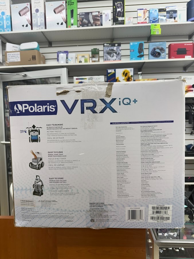 Polaris VRX iQ+ Robotic Pool Cleaner with iAquaLink Control FVRXIQP NEW OPEN BOX