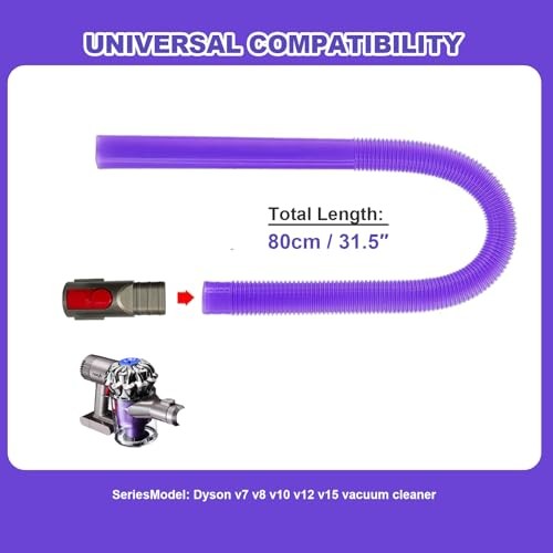 Dryer Vent Cleaner Kit Compatible with dy-son V7 V8 V10 V11 V12 V15 No Brush