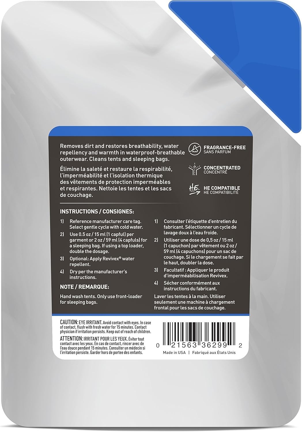 10 oz Revivex Pro Cleaner for Ski Pants, Jackets & Outdoor Gear Maintenance