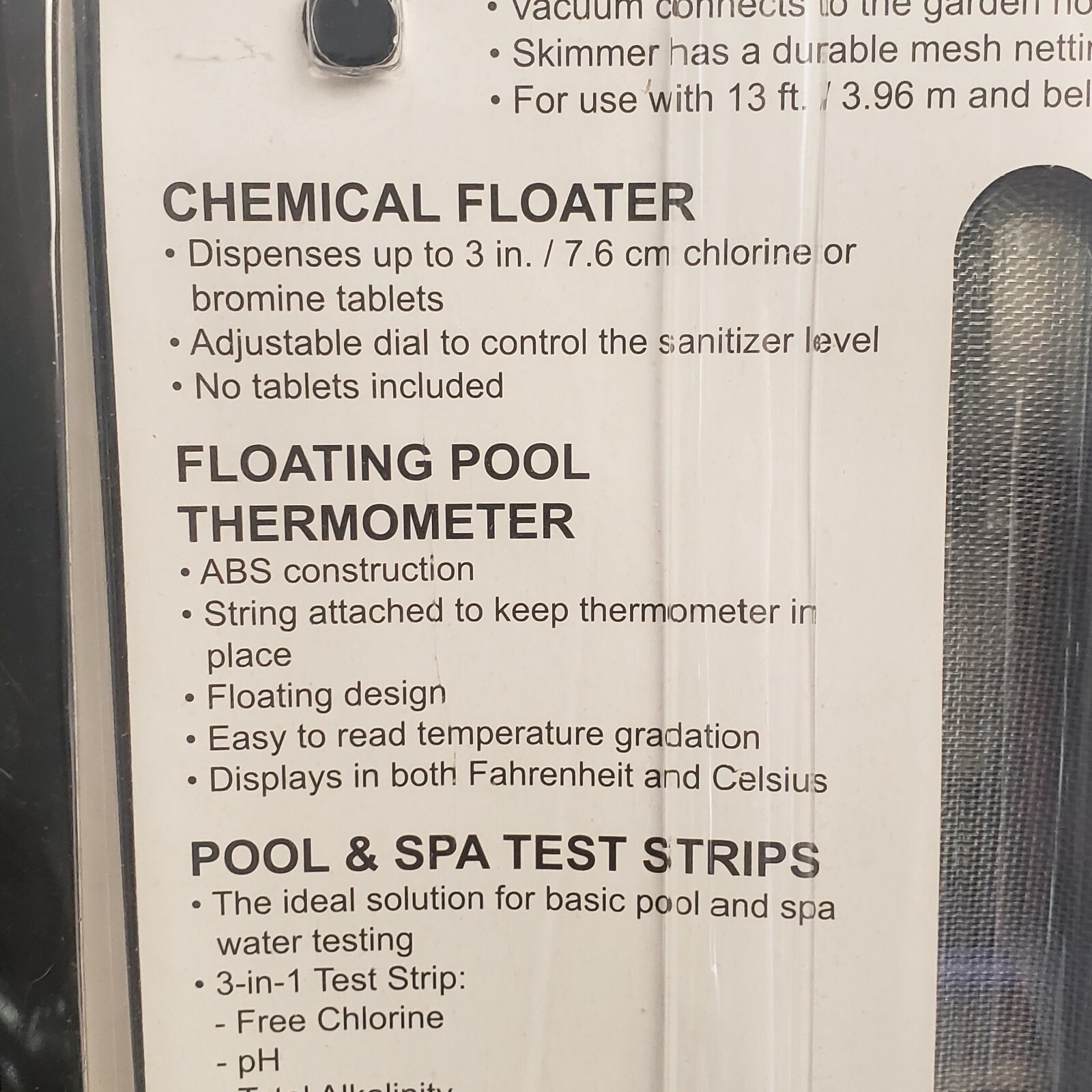 Bestway Flow Clear Above Ground Pool Cleaning &Maintenance Accessories Set Kit