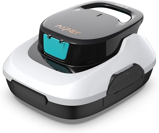 AIPER Pool Robotic Cleaner Cordless Pool Vacuum with Automatic Self-Parking