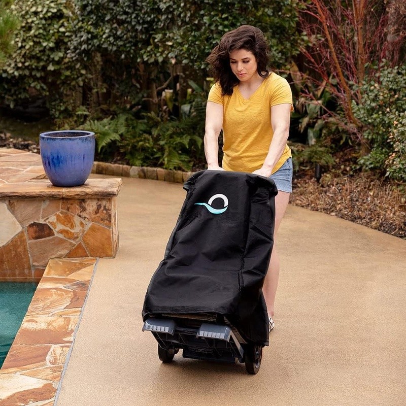 Robotic Pool Vacuum Storage Caddy Heavy-Duty Cover Tangle-Free Cable Holder New