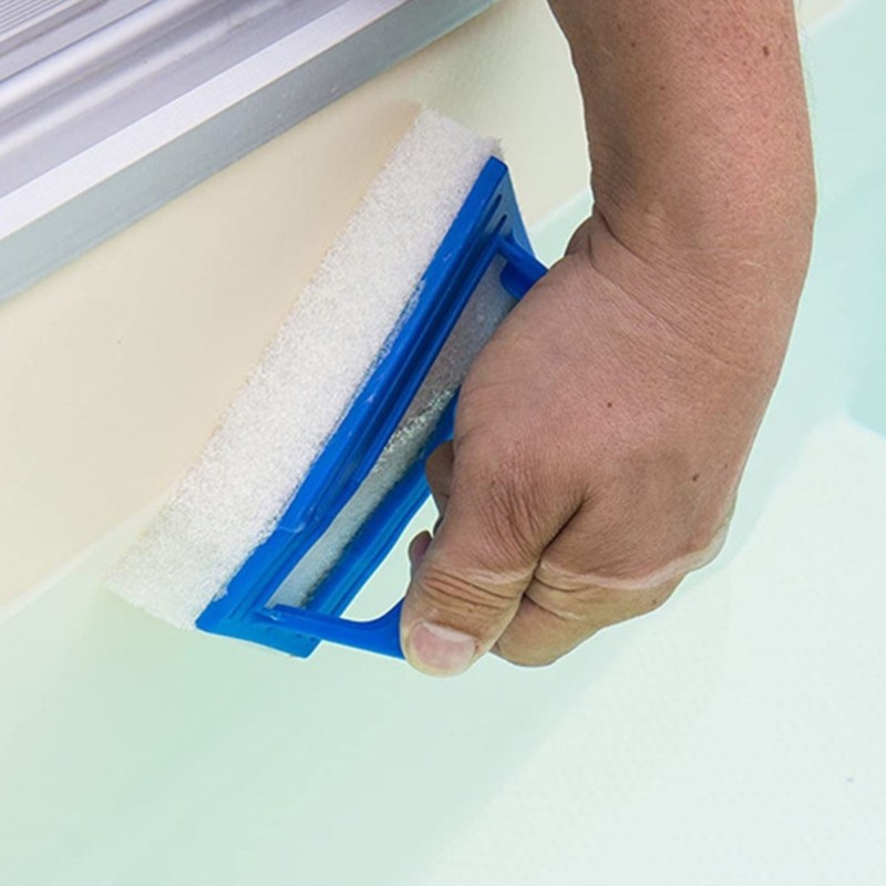 Sponge Brush Pools Cleaner with Handle Cleaning Sponge Brush Pool Cleaning