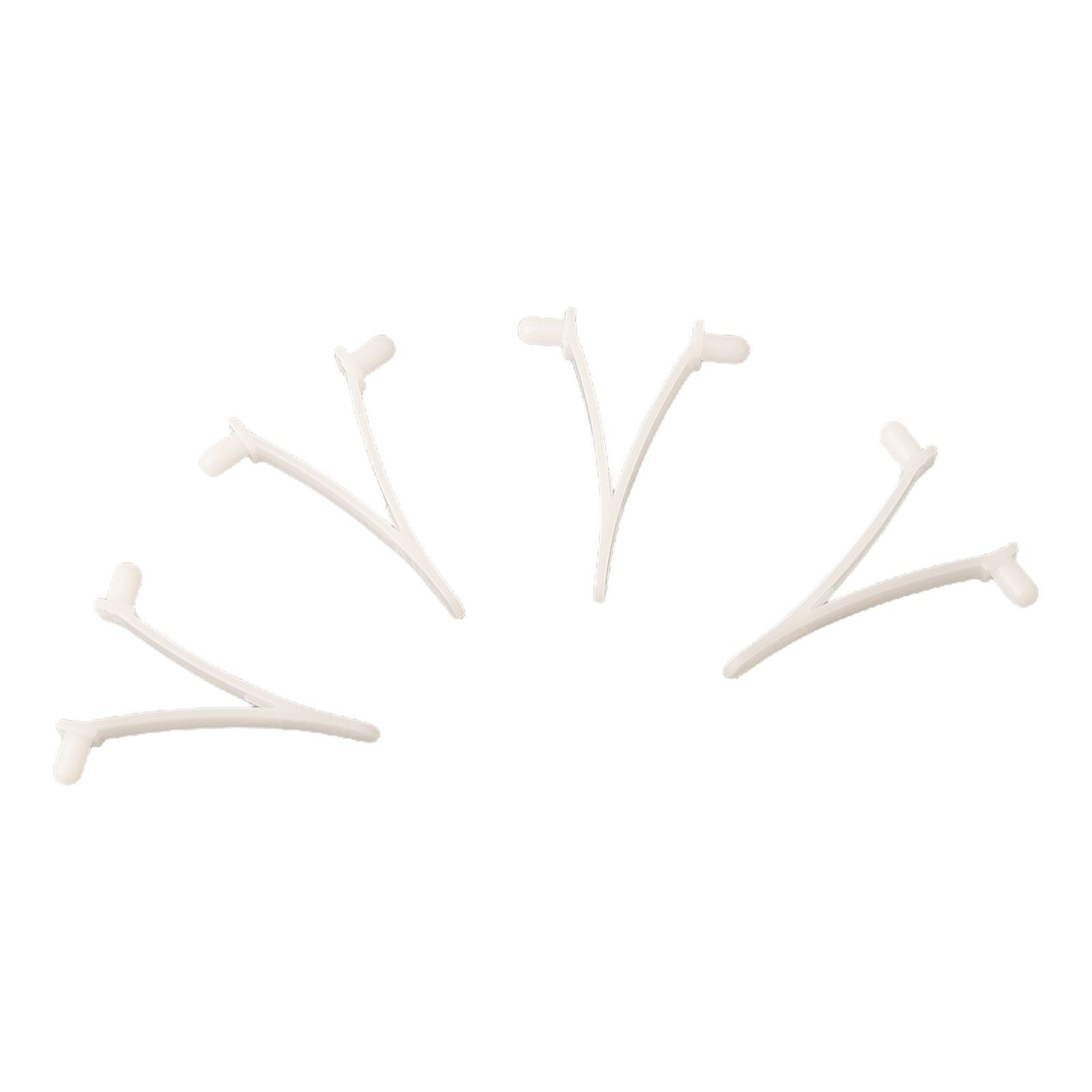 4 Pcs V-shaped Wishbone Spring Clip For Swimming Pool Telescopic Poles Tools