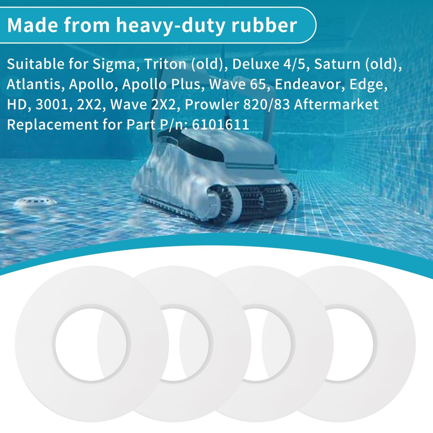 Climbing Ring Replacement for Maytronics Dolphin 6101611-R4 Robotic Pool Clea…